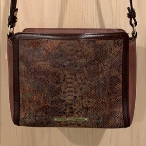 BRAHMIN CARRIE BRONZE JAVA PURSE